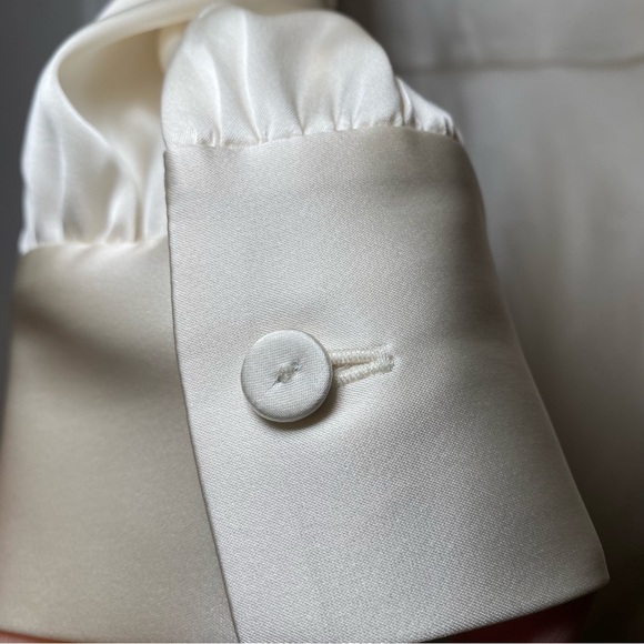 Theory Soft Satin Blouse Size 10 - Picture 7 of 12